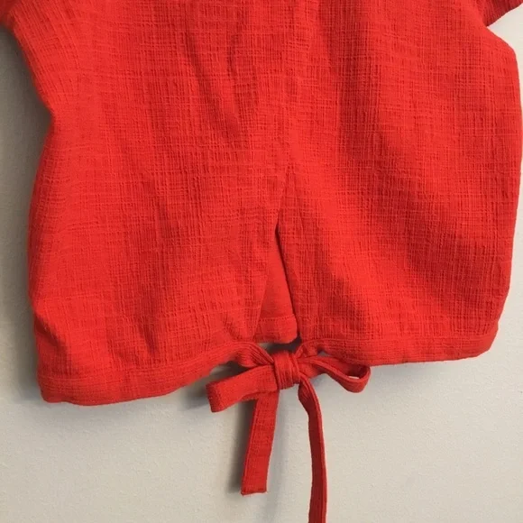 Madewell Verse Tie Back Top Size S - Picture 6 of 11